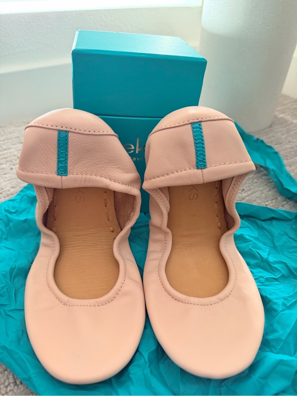 Tieks Ballerina Pink Flats